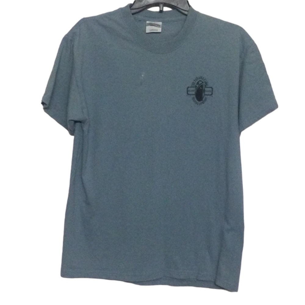 🌞 Hanes Heavyweight The Panama Canal Trading Co short sleeve Iguana men size M
